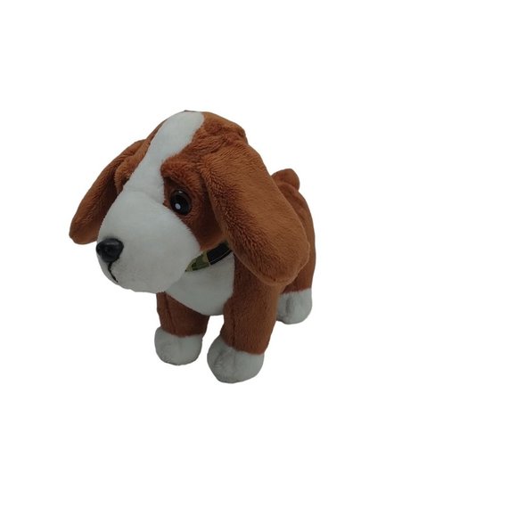 Battat Our Generation Posable Legs Pet Pup Basset Hound Pup Plush Dog 6” - Picture 2 of 9
